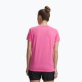 Women's training shirt Under Armour Tech SSV Solid pink frenzy/prime pink 2