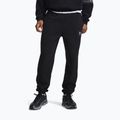 Men's trousers Under Armour Icon Fleece Taped Jogger ultimate black/white