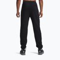Men's trousers Under Armour Icon Fleece Taped Jogger ultimate black/white 3
