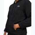 Men's sweatshirt Under Armour Rival Fleece Full Zip ultimate black/white 3