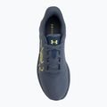 Men's running shoes Under Armour Ascend BL downpour gray/downpour gray/flash light 5