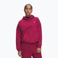 Women's sweatshirt Under Armour Icon Fleece Hoodie claret/white