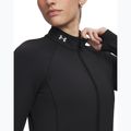 Women's training sweatshirt Under Armour Vanish Elite ultimate black/metallic silver 3