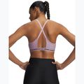 Training bra Under Armour Crossback Low mauve pink/purple echo 2