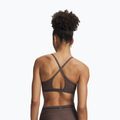 Training bra Under Armour Crossback Low peppercorn/kona brown 2