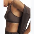 Training bra Under Armour Crossback Low peppercorn/kona brown 3