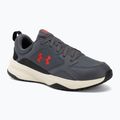 Men's training shoes Under Armour Charged Edge castlerock/winter white/anthem red
