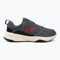 Men's training shoes Under Armour Charged Edge castlerock/winter white/anthem red 2