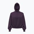 Women's training sweatshirt Under Armour Icon Fleece HZ Hoodie purple echo/purple echo