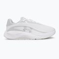 Women's training shoes Under Armour Radiant TR white/distant gray/metallic silver 2