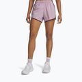 Women's running shorts Under Armour Fly By 3" Shorts mauve pink/purple echo/reflective