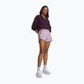 Women's running shorts Under Armour Fly By 3" Shorts mauve pink/purple echo/reflective 2