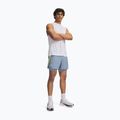 Men's running shorts Under Armour Launch 5" 2IN1 Shorts blue wind/blue fog/reflective 2