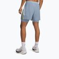 Men's running shorts Under Armour Launch 5" 2IN1 Shorts blue wind/blue fog/reflective 3