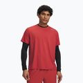 Men's running shirt Under Armour Velociti Pro SS heritage red/reflective