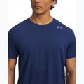 Men's running shirt Under Armour Velociti Pro SS blackout navy/reflective 3