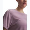 Women's running shirt Under Armour Velociti SS mauve pink/reflective 3