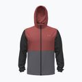 Men's running jacket Under Armour Velociti Hooded Jacket ultimate black/heritage red/reflective