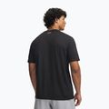 Men's training shirt Under Armour Tech Utility SS black/steel 2