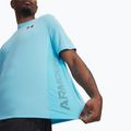 Men's training shirt Under Armour Tech Utility SS fresco blue/black 3