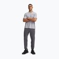 Men's training trousers Under Armour Tech Utility Woven Pants castlerock/mod gray/racer red 2