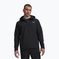 Men's training jacket Under Armour Tech Utility Woven Jacket black/black/steel