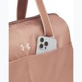 Women's training bag Under Armour Studio Lite Duffle 26 l deep almond/bashful pink 4