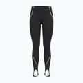 Women's training leggings Under Armour Meridian Contour Stirrup Leggings ultimate black/white/ultimate black
