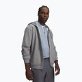 Men's sweatshirt Under Armour Rival Fleece Full Zip castlerock light heather/black 3
