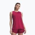 Women's training shirt Under Armour Tech Tank Solid claret/ox blood