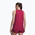 Women's training shirt Under Armour Tech Tank Solid claret/ox blood 2