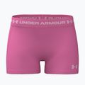 Women's training shorts Under Armour HeatGear Shorty pink frenzy/prime pink