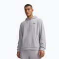 Men's sweatshirt Under Armour Flex Fleece Hoodie mod gray/black