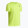 Children's T-shirt Under Armour Sportstyle Left Chest green citrine/black 3