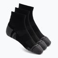 Socks Under Armour Perf Tech Qtr 3 pack ultimate black/ultimate black/jet gray