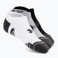 Socks Under Armour Perf Tech NS 3 pack mod gray/white/jet gray