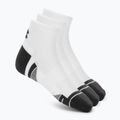 Socks Under Armour Perf Tech Qtr 3 pack white/white/jet gray