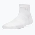 Women's socks Under Armour Vanish 3 Pack white/white/halo gray 2
