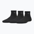 Women's socks Under Armour Vanish 3 Pack ultimate black/ultimate black/castlerock