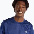 Men's running top New Balance Sport Essentials Printed blue 4