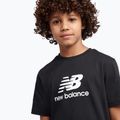 Children's set New Balance Stacked Logo Tee & FT Short nb caviar 5