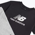 Children's set New Balance Stacked Logo Tee & FT Short nb caviar 10