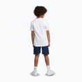 Children's set New Balance Stacked Logo Tee & FT Short nb bright white 2