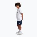 Children's set New Balance Stacked Logo Tee & FT Short nb bright white 3