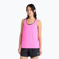 Women's running top New Balance Sport Essentials Tank pink heat