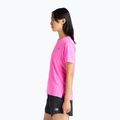 Women's running top New Balance Essentials pink heat 3