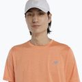 Men's T-shirt New Balance Athletics Run tangerine heat 5