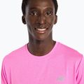 Men's T-shirt New Balance Athletics Run pink heat heather 5