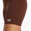 Women's shorts New Balance Harmony High Rise pumpernickel 5