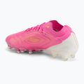 Football boots New Balance Tekela Elite Low V5 FG pink heat/metallic gold/pink satin 3
